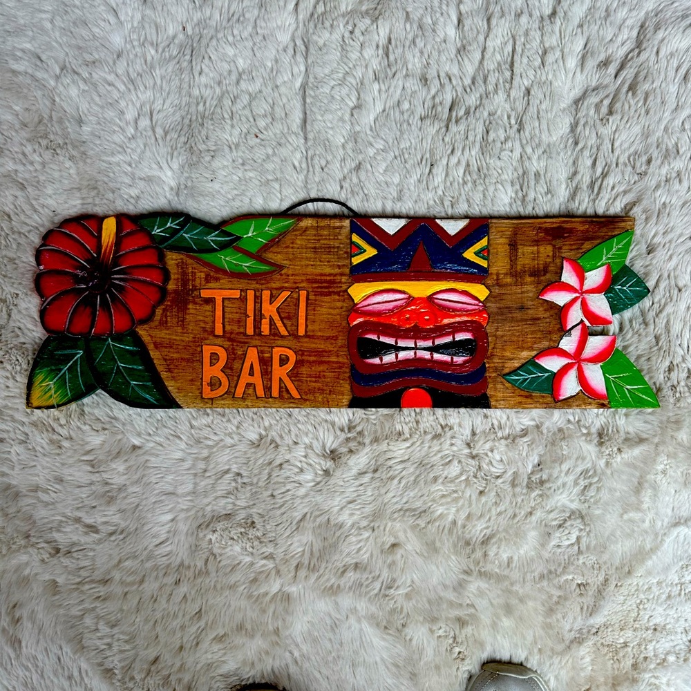 Tiki Bar Sign
